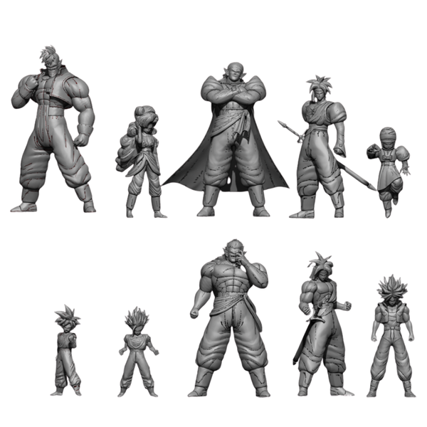 SUPER PACK DRAGON BALL VOL. 3 INCLUYE 97 FIGURAS STL